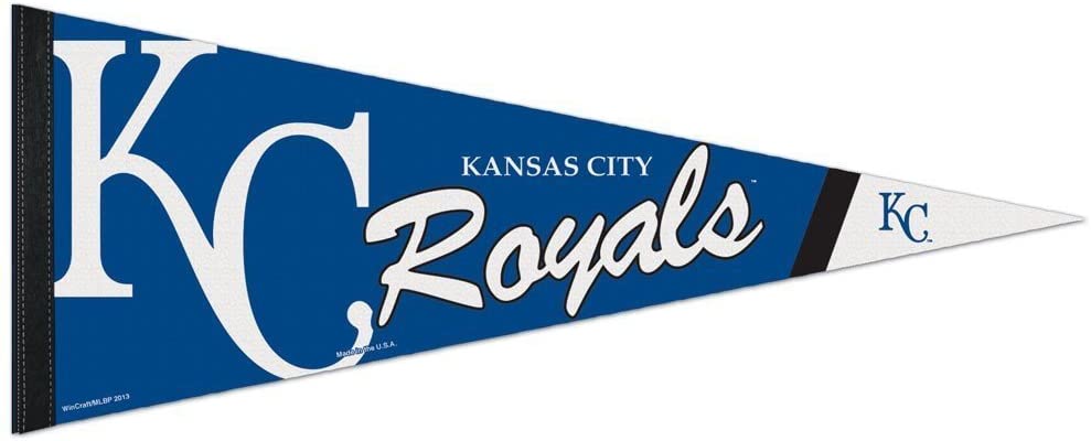 WinCraft MLB KANSAS CITY ROYALS Premium Pennant