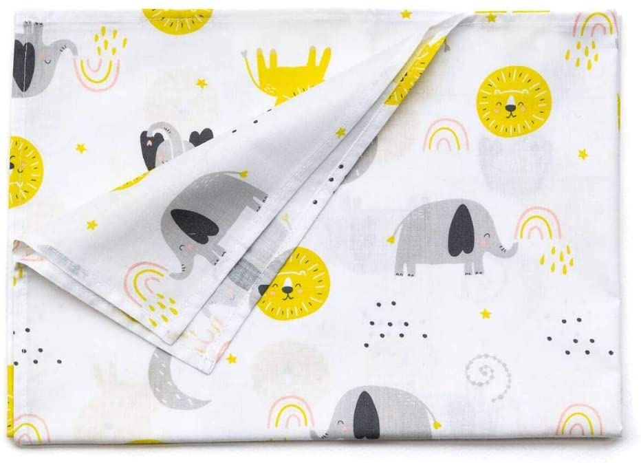 FlyIdeas 3 Pcs Set Bedside Crib Fitted Sheets 50x83 cm Compatible with Bedside Co-Sleeping Next to Me Mattresses 50x80 40x80 and Similar - Image 4