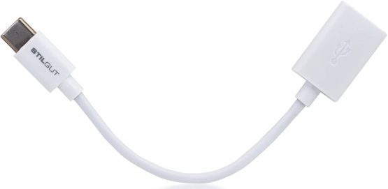 StilGut USB Typ C to USB-C Cable [2.0], 2m Length, White