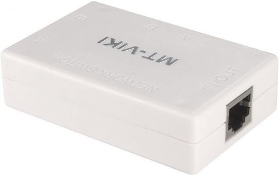 LEAGY MT-VIKI 2 Ports Network Switch Splitter Selector Hub 2-In 1-Out or 1-In 2-Out 100M MT-RJ45-2M - Image 2