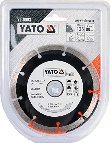 Yato YT-6003 Diamond Segmented - HS 125 mm - Image 4