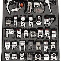 32Pcs Sewing Machine Presser Foot Set for Janome Brother Singer Domestic Part (32pcs)