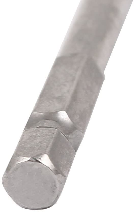 sourcing map 100mm Long 1/4" Hex Shank T30 Magnetic Torx Security Screwdriver Bits, H1/4*100mmL*T30 1pcs - Image 3