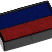 COLOP E/10/2 Blue/Red Replacement Pad - Single