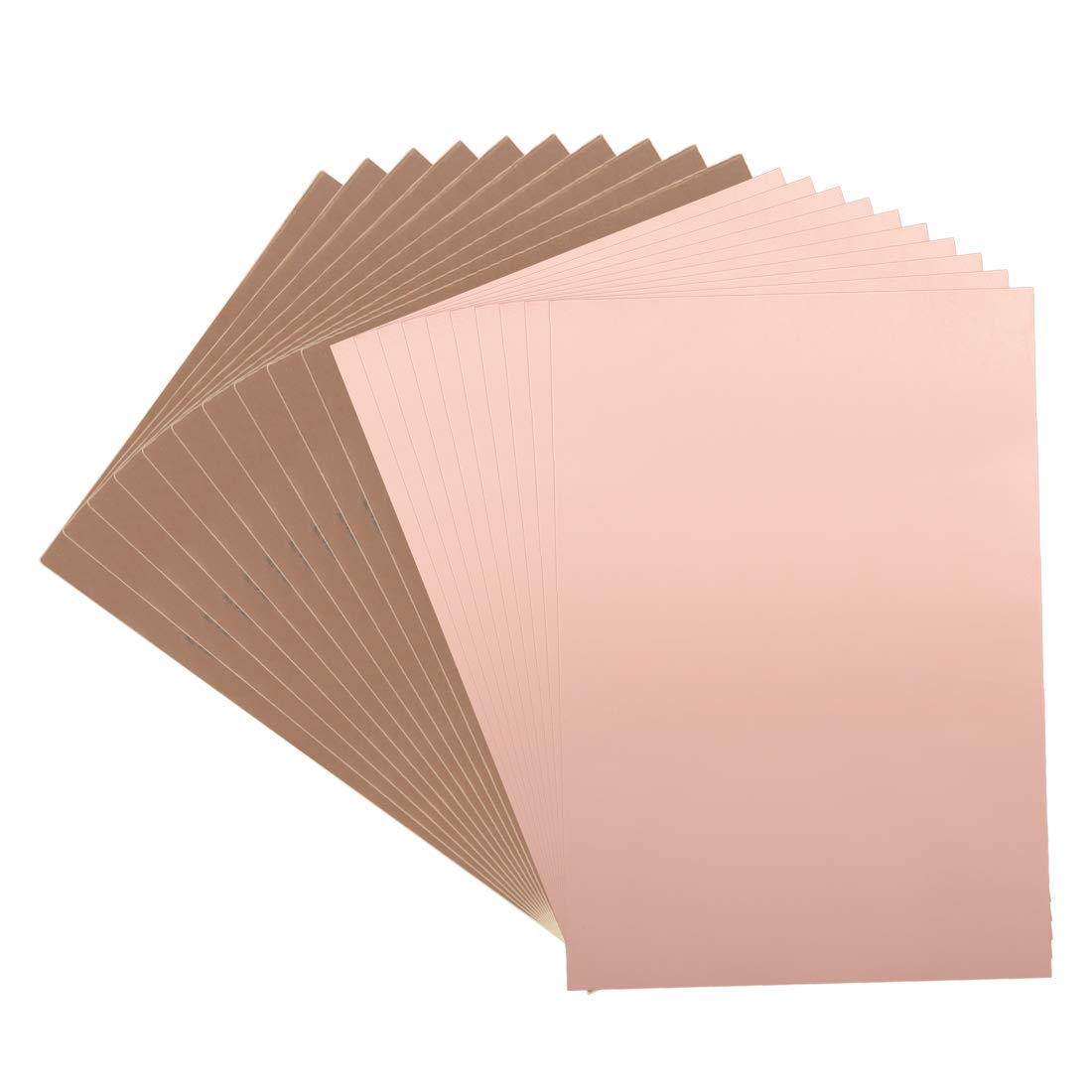 sourcing map Single-Sided Copper Clad Laminate PCB Circuit Board, 100x70mm 3.94x2.76 inch