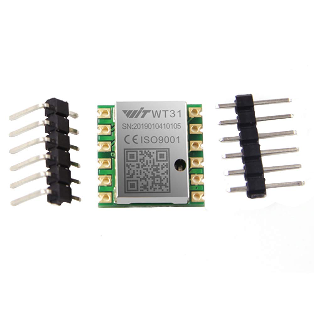 Module TTL 3.3-5V du transducteur Prise en charge PC/Android/Arduino uniquement pour le test statique +-2g accéléromètre à 3 axes Capteur WT31 AHRS IMU Inclinomètre numérique à 2 axes inclinomètre 