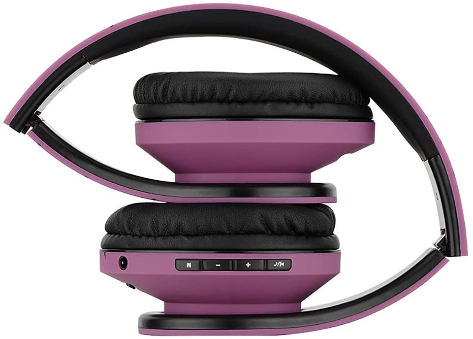 PowerLocus Bluetooth Over-Ear Headphones, Wireless Stereo Foldable Headphones Wireless and Wired Headsets with Built-in Mic - Image 3