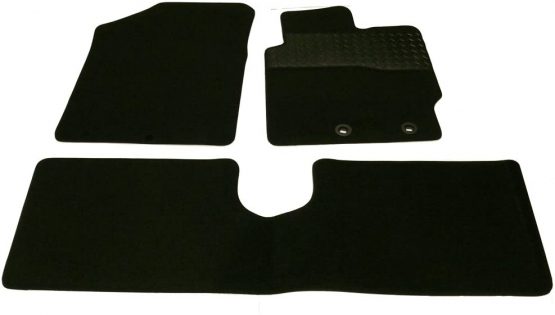 Sakura WW0985 Carpet Floor Mat, Black Trim