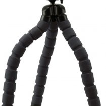 Rollei Monkey Pod | Mini Tripod with Flexible Legs | incl. ball head, non-slip rubber feet and quick-release plate | Red