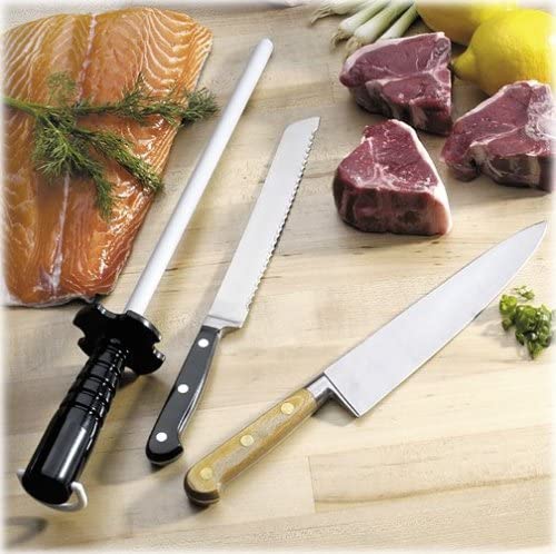 DMT CS2 12-Inch Ceramic Steel Sharpening Rod - Black - Image 2