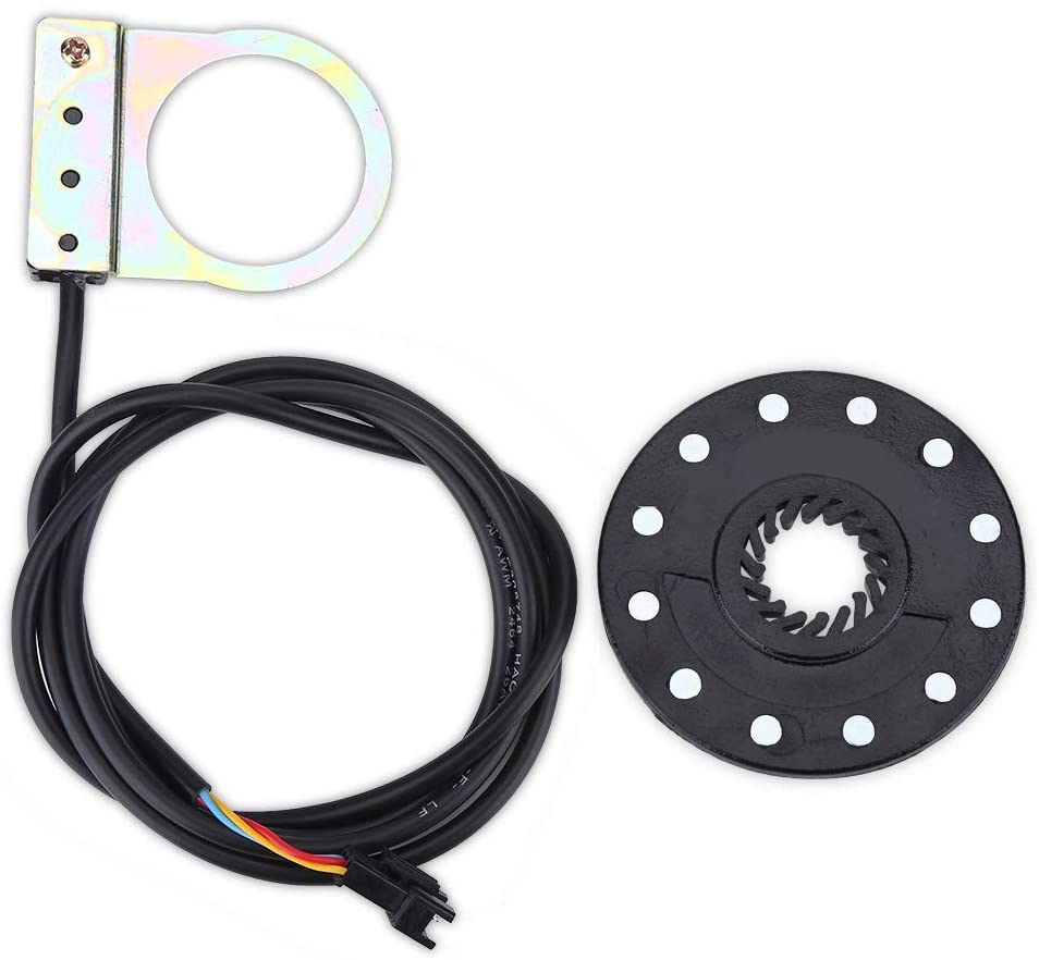 MAGT Electric Bicycle Pedal Assistant Sensor, 12 Magnets E-bike PAS System Assistant Sensor Speed Sensor For Electric Bicycle Mountain Bike Accessories (Color : A)