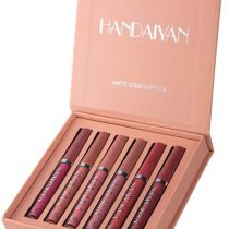 6 Colours Velvet Matte Non-Stick Lip Gloss Makeup Kit with Gift Box, BEEXY Long Lasting Waterproof Liquid Lipstick Set Lip Cosmetics (Color B)