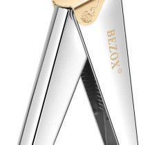 BEZOX False Nail Tip Clipper Cutter Trimmer Manicure Pedicure Nail Art Tool/Acrylic Nail Tips Edge Cutter - Stainless Steel
