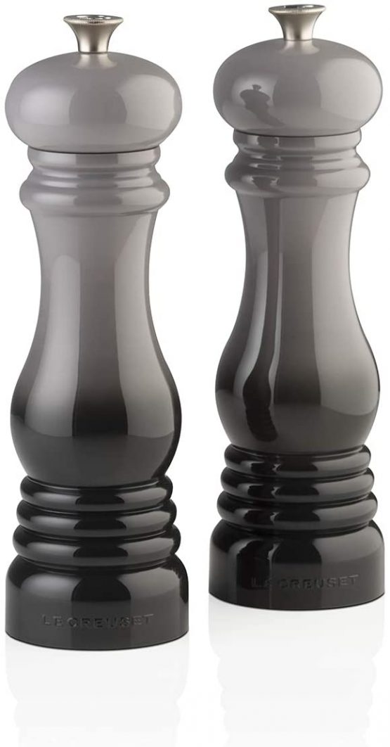 Le Creuset Classic Adjustable Pepper Mill Grinder, Chip-resistant ABS Plastic, Anti-Corrosion, 40g, Flint - Image 2