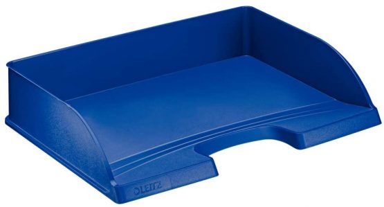 Leitz A4 Landscape Letter Tray, Blue, Plus Range, 52180035