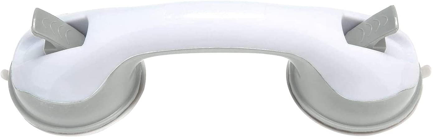 Ability Superstore Suction Grab Bar, White, Pack of 1
