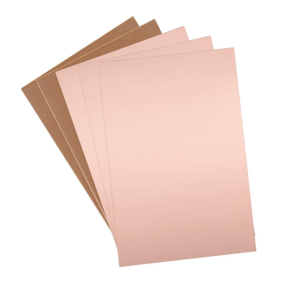 sourcing map Single-Sided Copper Clad Laminate PCB Circuit Board, 150x150mm 5.91x5.91 inch