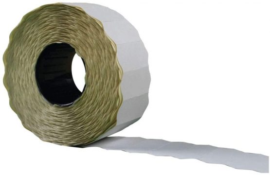 Avery Labels for Labelling Gun 1-Line Permanent White 12x26mm 1500 Per Roll Ref WP1226 [Pack of 10]
