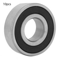 Pack of 10 Deep Groove Ball Bearing 6203-2RS 17x40mm Non-Noise Low Speed Steel Bearing, Stable Performance