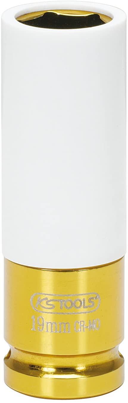 KS Tools 515.2019 1/2-inch 19mm Impact Sockets Deep, 19 Mm, 19 mm
