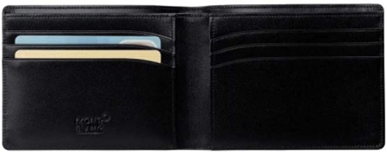 Montblanc Wallet 6cc Black Masterpiece 14548 Unisex Adult Wallet - Image 2