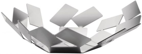 Alessi | La Stanza dello Scirocco MT01 - Design Fruit Basket in 18/10 Stainless Steel, Mirror Polished