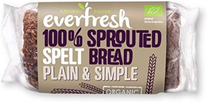 Everfresh Organic Sprouted Spelt Bread 400 g, 400 g (Pack of 1)