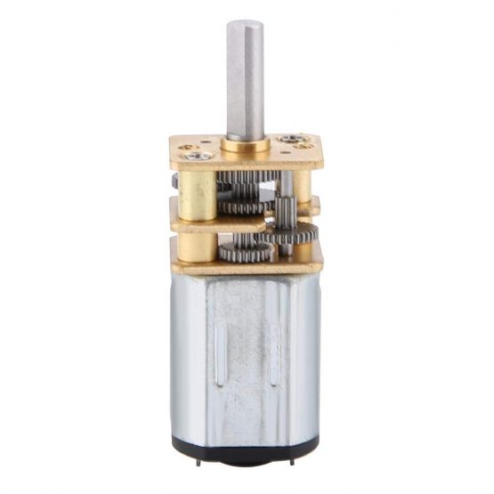 DC Geared Motor N20 DC 6V Brush 50RPM Electric Micro High Torque Speed Reduction Gear Motor With Metal Gearbox for Fan Electric Equipment