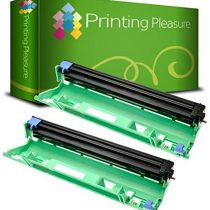 Printing Pleasure 2 Laser Drum Units compatible with Brother DCP-1510, 1510E, 1512, 1512E, 1610W, 1612W, HL-1110, 1110E, 1112, 1112E, 1210W, 1212W, MFC-1810, 1810E, 1910W | DR1050