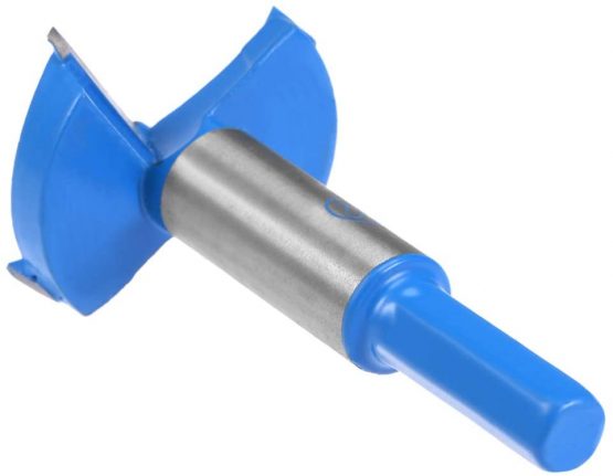 sourcingmap Forstner Drill Bits 42mm, Tungsten Carbide Wood Hole Saw Auger Opener, Woodworking Hinge Hole Drilling Boring Bit Cutter (Blue, Gray) - Image 3