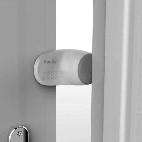 BeeGo® Child Safety Door Stopper, Anti Slam Finger Guard, Self Adhesive (2 Pack)