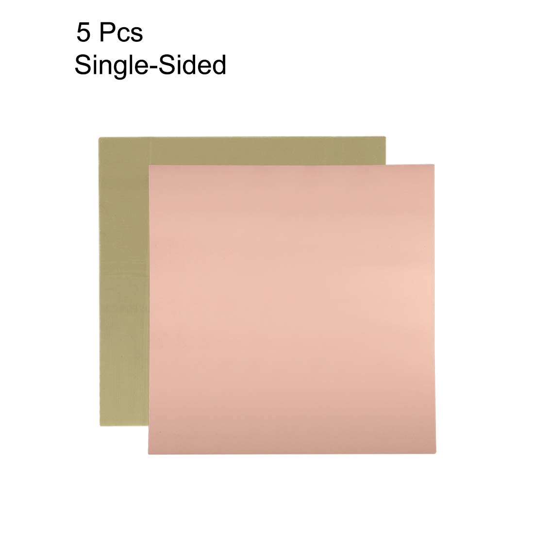 sourcing map Single-Sided Copper Clad Laminate PCB Circuit Board, 200x150mm 7.87x5.91 inch - Image 2