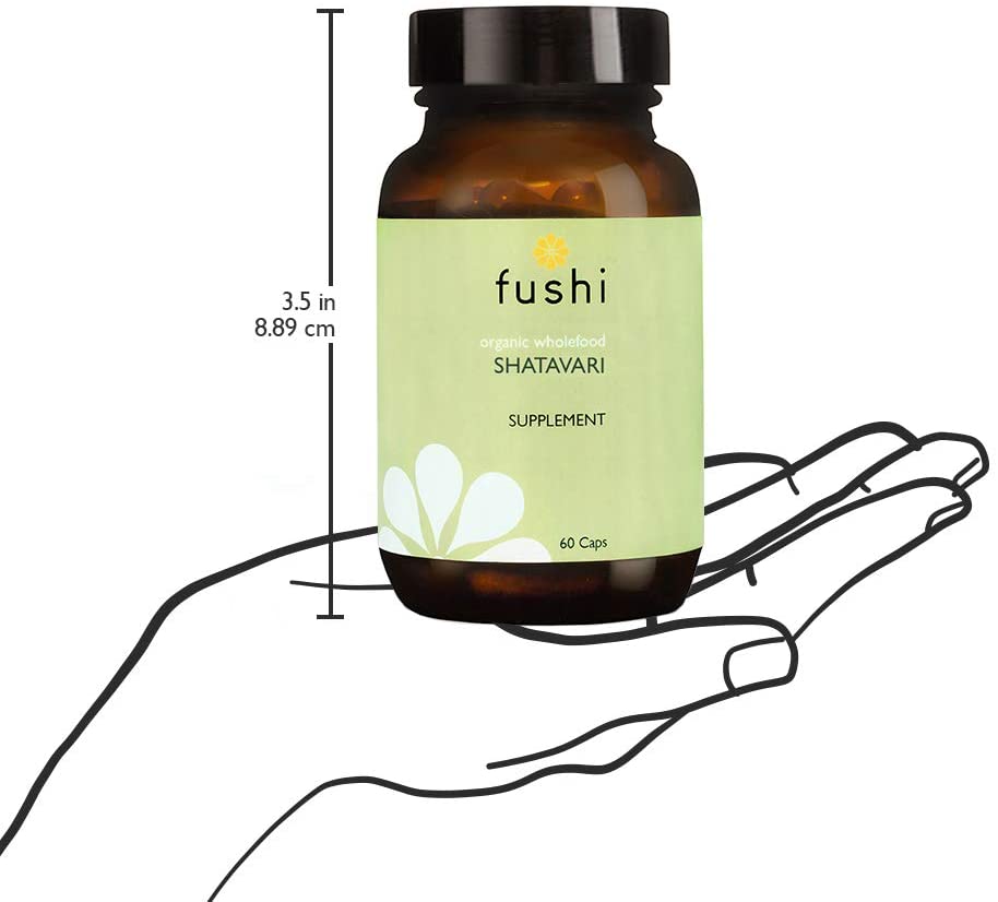 Fushi Shatavari Organic Herbal Supplement 60 Caps, 60 count (Pack of 1) - Image 3