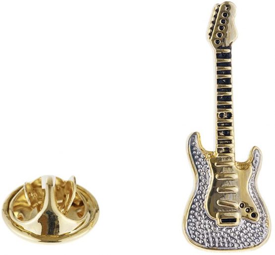 Lapel Pin - Guitar Lapel Pin Badge For Jacket