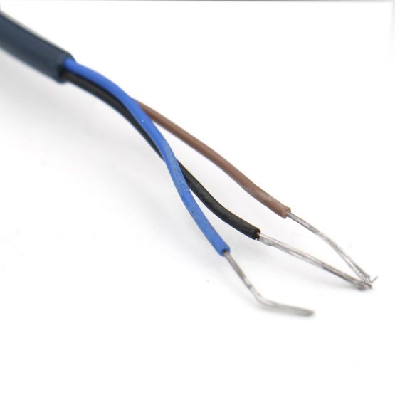 Heschen M12 Capacitive Proximity Sensor Switch Non-Shield Type LJC12A3-5-Z/BY Detector 1-5mm 10-30VDC 200mA PNP Normally Open(NO) 3 Wires - Image 4