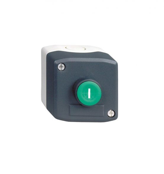 Schneider Electric XALD102E Control Station, 1 Push Button Control Bo