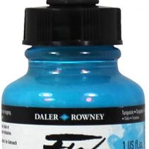 Daler - Rowney FW 29.5ml Acrylic Art Ink Bottle - Turquoise