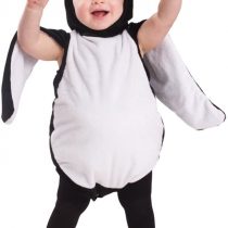 Dress Up America 871-0-6 Penguin Halloween Dress, White, 0-6 Months (Weight: 3.5-7 kg, Height: 43-61 cm)
