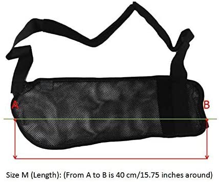 HKJD Arm Sling Mesh - Medical Shoulder Immobilizer for Shower - Arm Brace for Torn Rotator Cuff Elbow, Wrist, Thumb Injuries, Dislocation - Right Left Support for Men and Women - Image 2