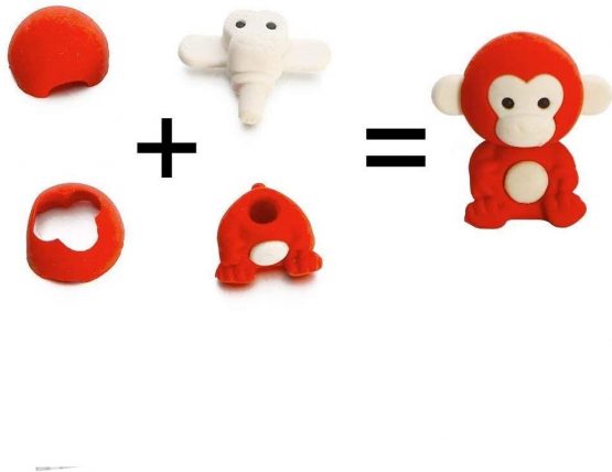 Puzzle Erasers Animal Erasers【32 Piece】Random Interesting Fancy Pencil Eraser Pack,Good Gifts for Party Favours, Erasers Toy Collection for School Supplies - Image 4