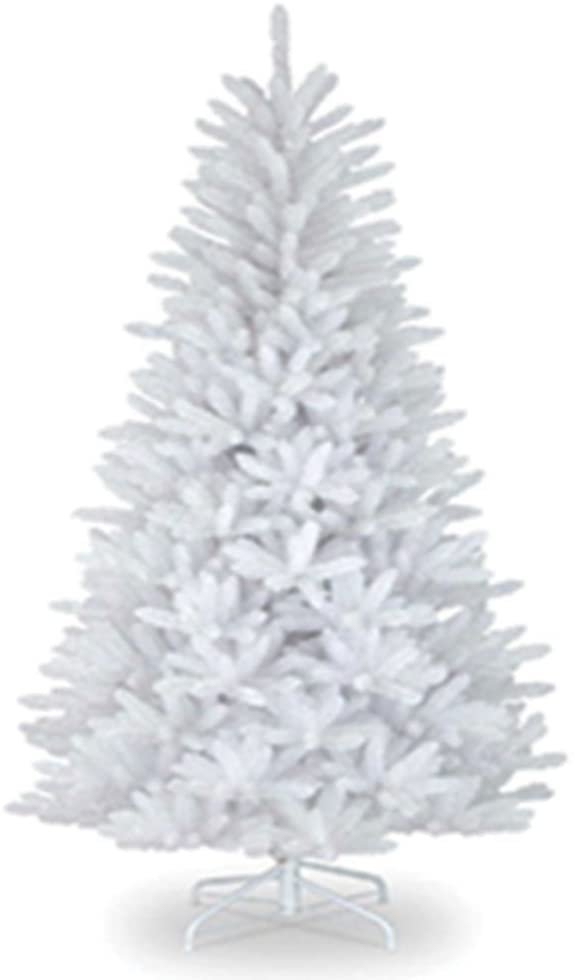 5ft/1.5m Alaskan Pine White Artificial Christmas Tree Bushy 390 Tips with Metal Stand Xmas Home Decorations - Image 2