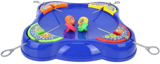Battling Tops, Plastic Burst Gyro Arena Disk Set Exciting Duel Spinning Top Dreidel Toy Accessory Gift for Kids - Image 2