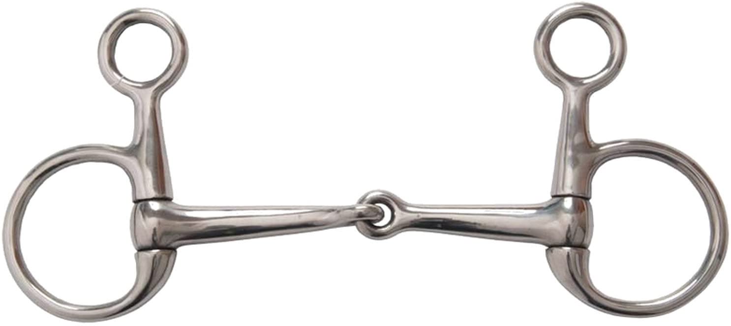 Tdet Stainless Steel Full-Cheek Baucher Bit, 125