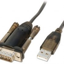LINDY 42855 USB to Serial Adapter - 9 Way (RS-232), 1.5m