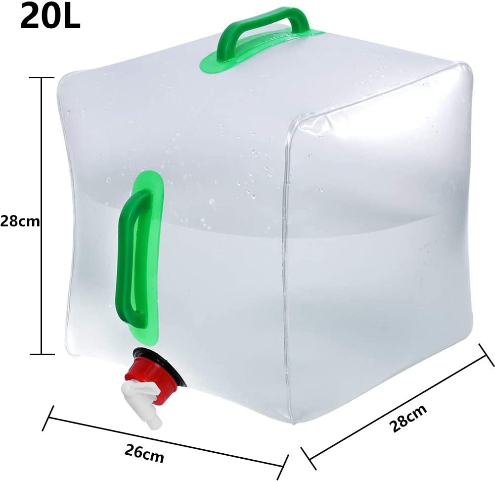 BESTZY 5 Gallon/20L Collapsible Water Container Portable Mobile