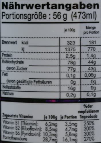 Zydot Euro Blend Detox Drink Mix Wild Cherry Flavour, 473 ml (Pack of 1) - Image 4