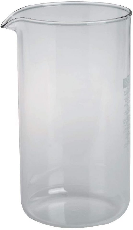 Bodum 1504-10 Coffee Press Beaker, Glass - 4 Cup, Transparent - Image 4