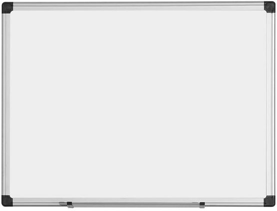 Bi-Office Maya Enamel Aluminium Framed Whiteboard 60x45cm - Image 2