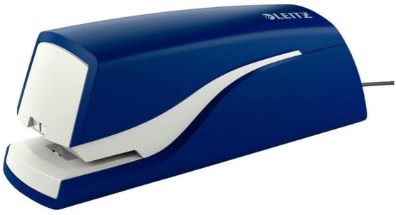 Leitz NeXXt Series Electric Stapler for up to 10 sheets of Paper, Mains Powered, Blue, 55320035