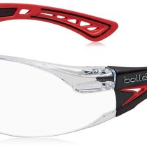Bolle RUSH+CLEAR Clear Lens Safety Glasses